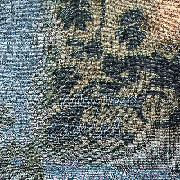 Christmas Story Nativity A Child is Born Willow Tree Tapestry Wall Hanging Rods - Picture 3 of 3